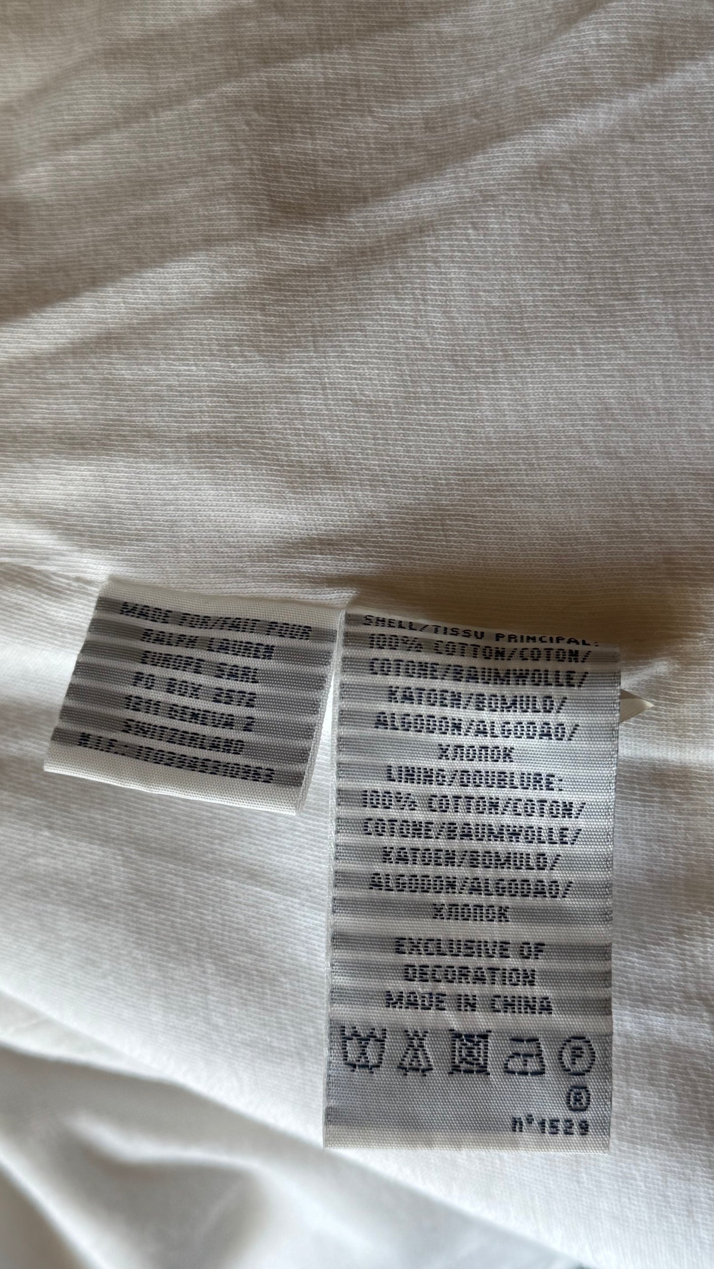 Blazer blanc cintré Ralph Lauren - S