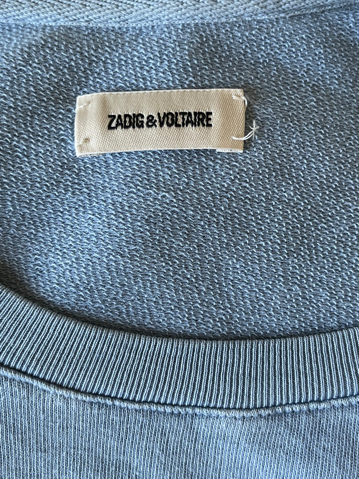 T-shirt bleu pastel Amour Zadig & Voltaire - M
