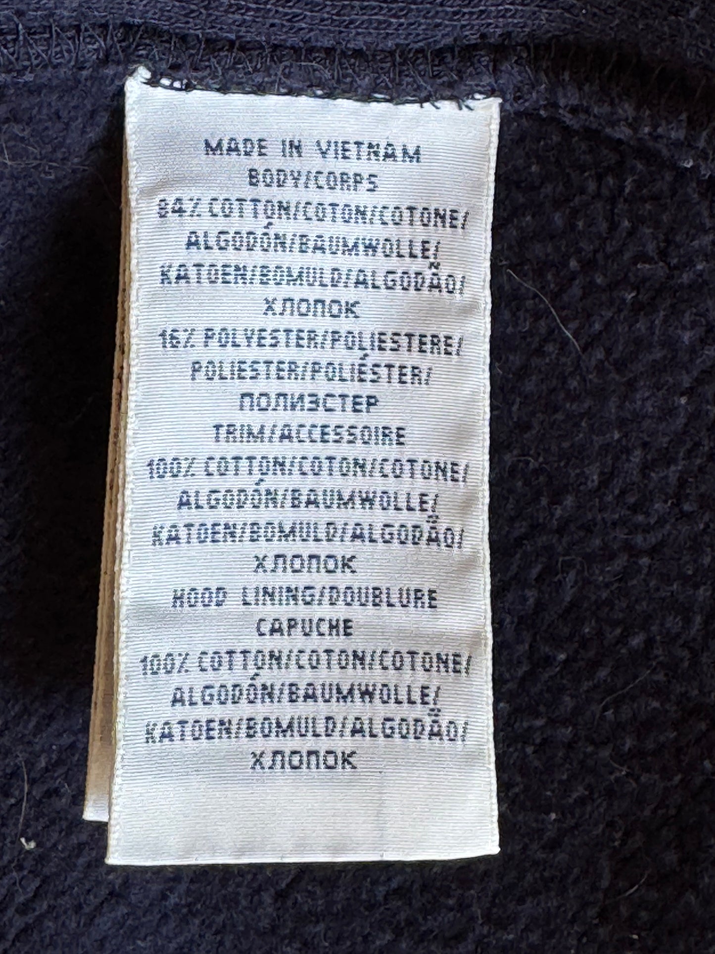 Veste à capuche bleu marine Ralph Lauren - XS homme / S femme