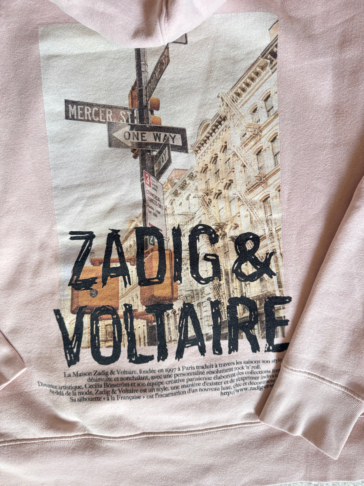Sweat à capuche rose Zadig & Voltaire rose - S