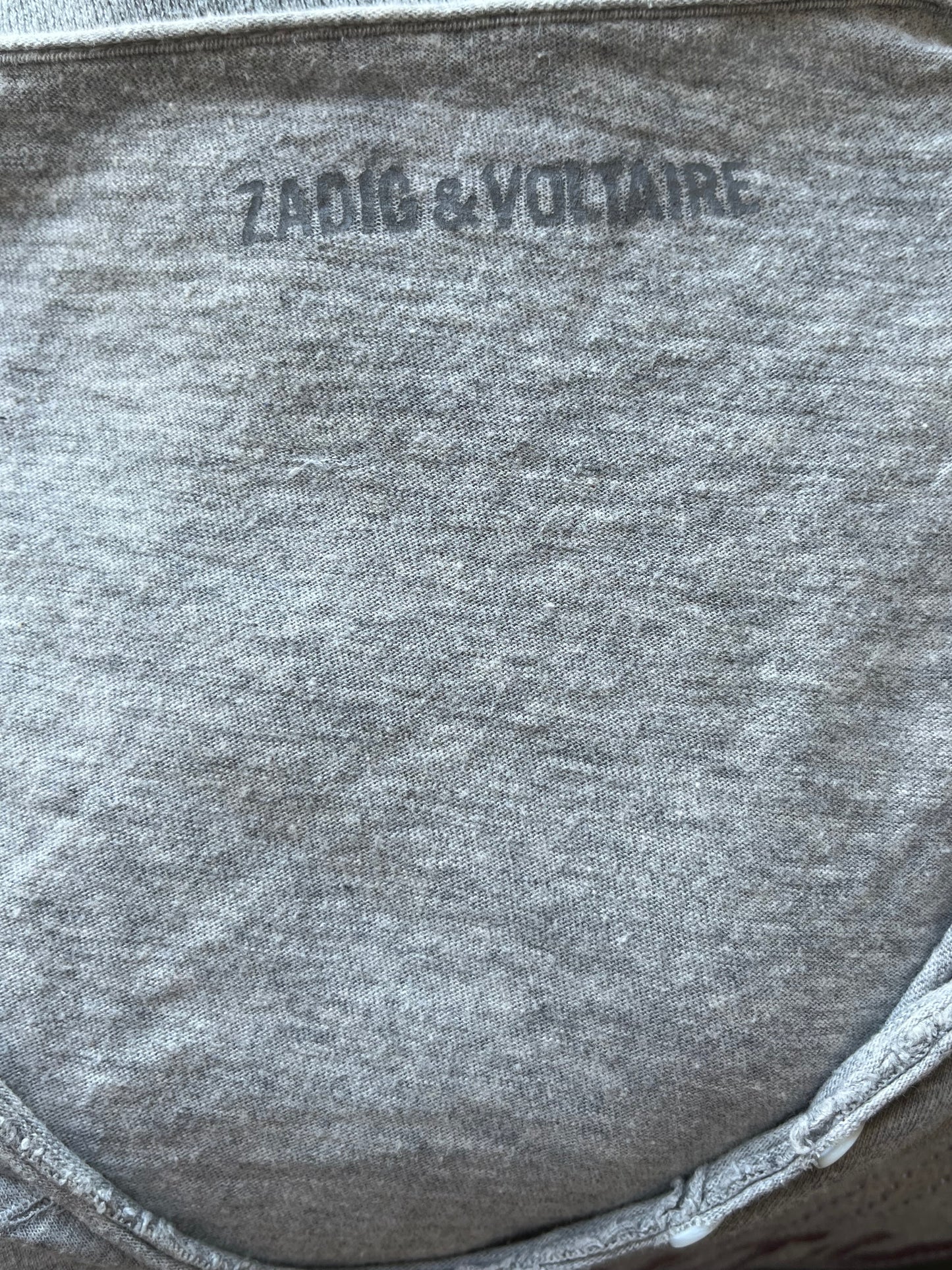T-shirt Zadig & Voltaire gris - M