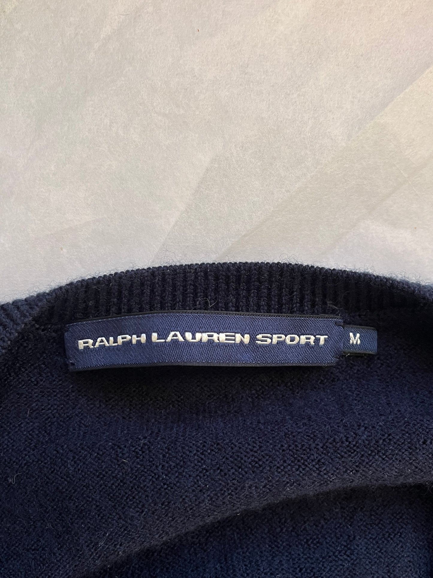 Pull en laine de mérinos Ralph Lauren - M