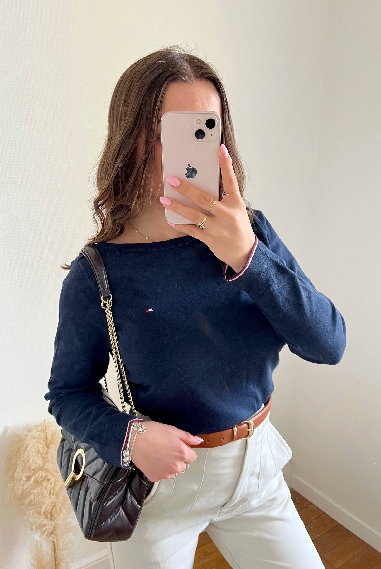 Pull marine Tommy Hilfiger - M