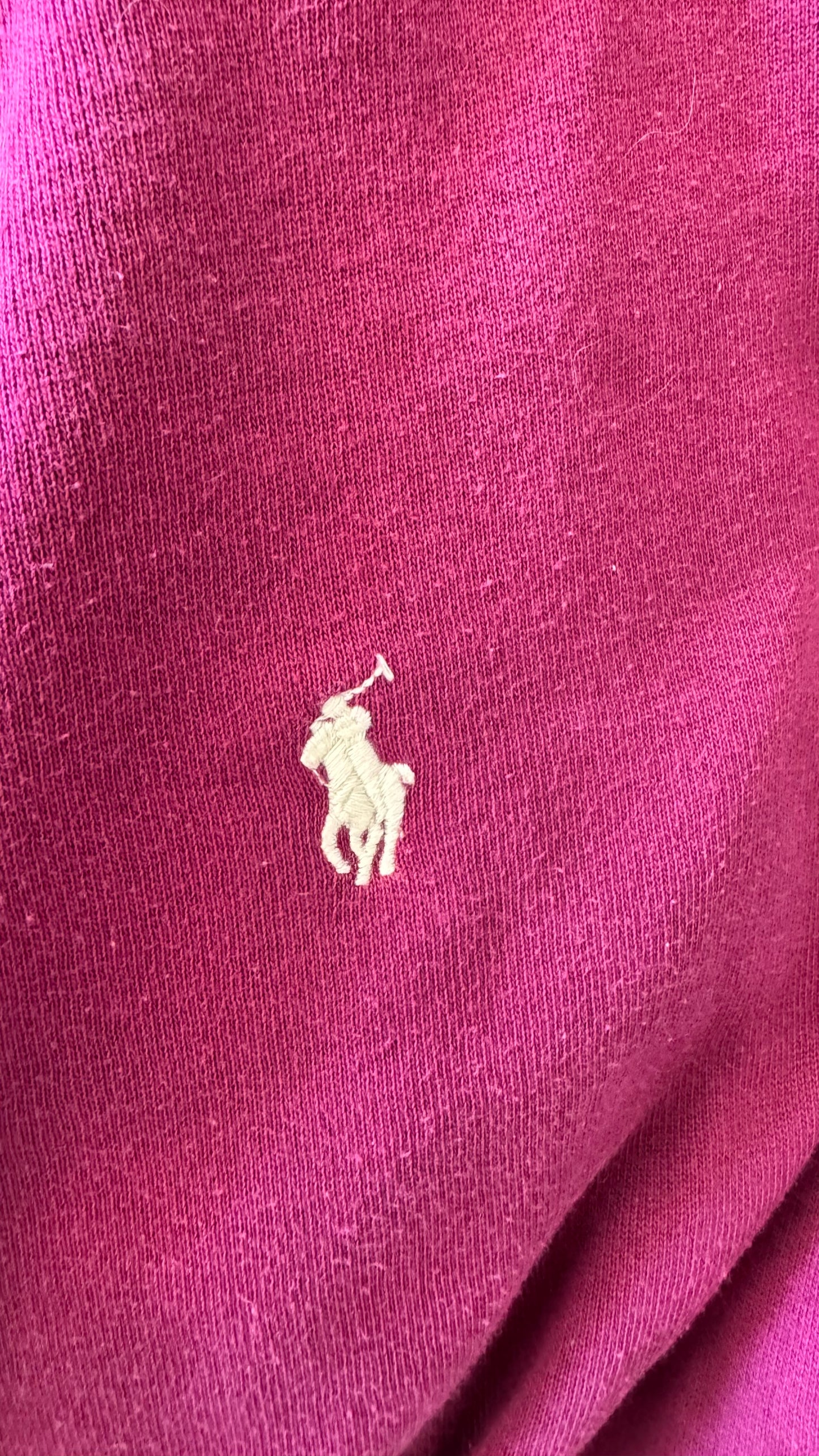 Sweat col rond prune Ralph Lauren - M