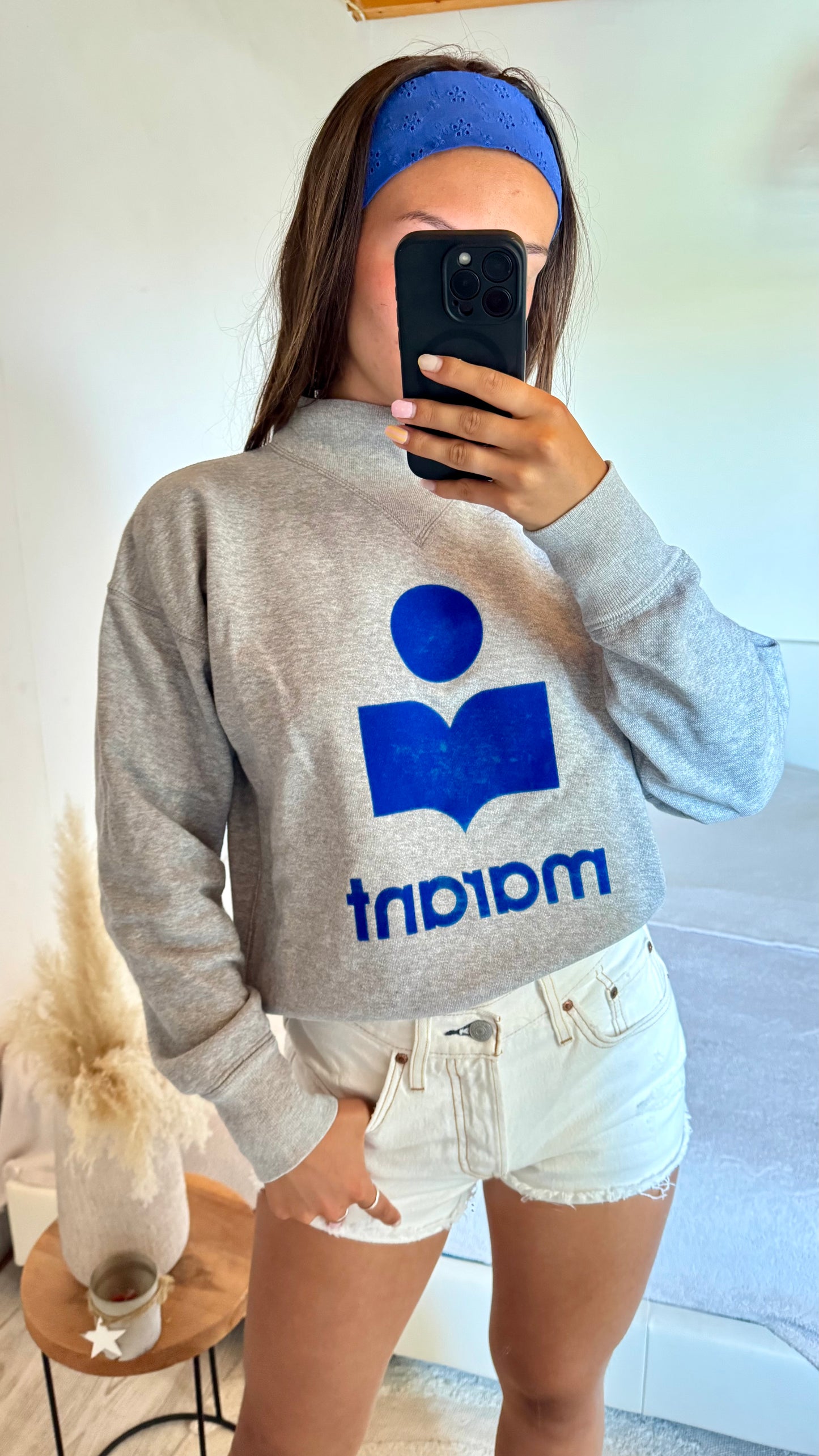 Sweat gris Isabel Marant - S