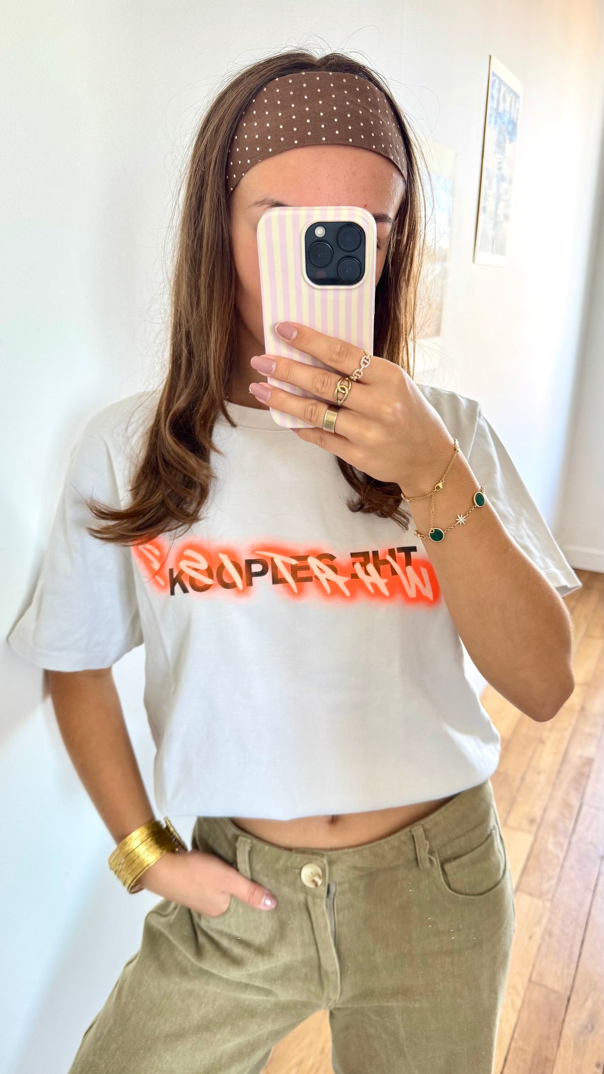 T-shirt blanc What is The Kooples - M mixte