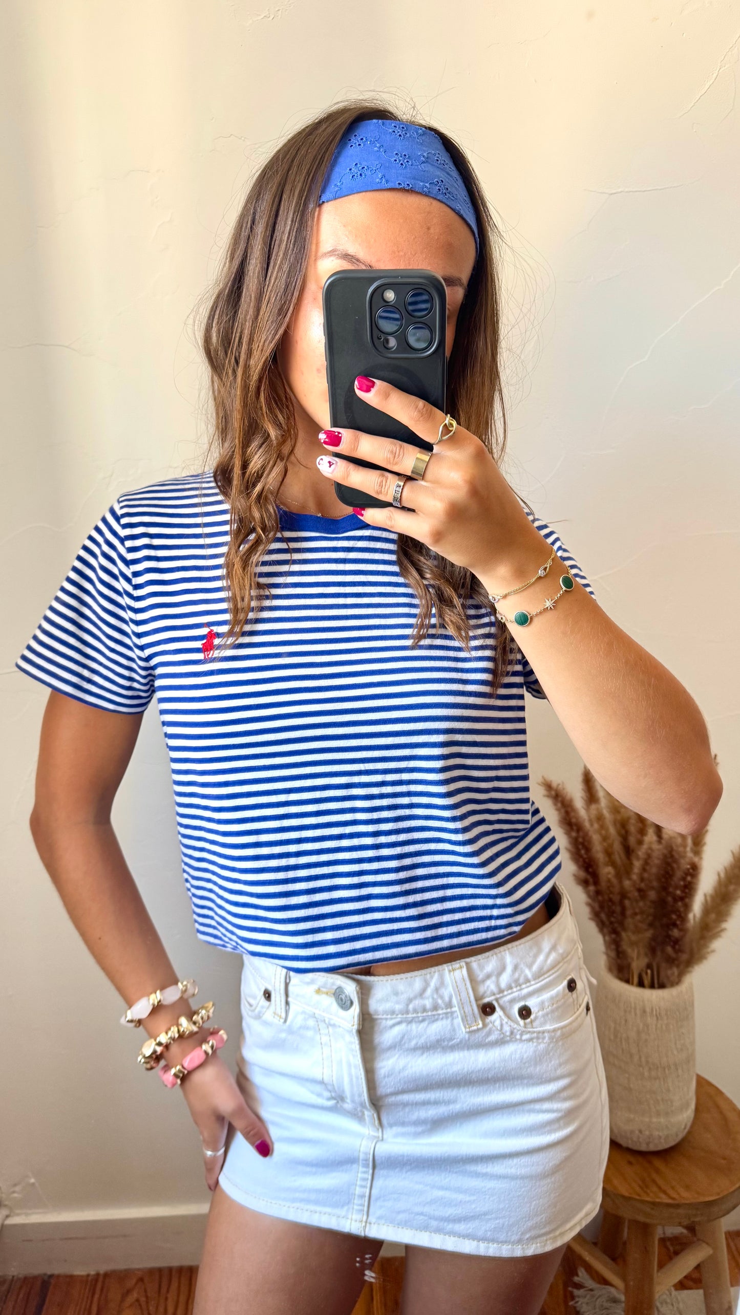 T-shirt marinière Ralph Lauren - M