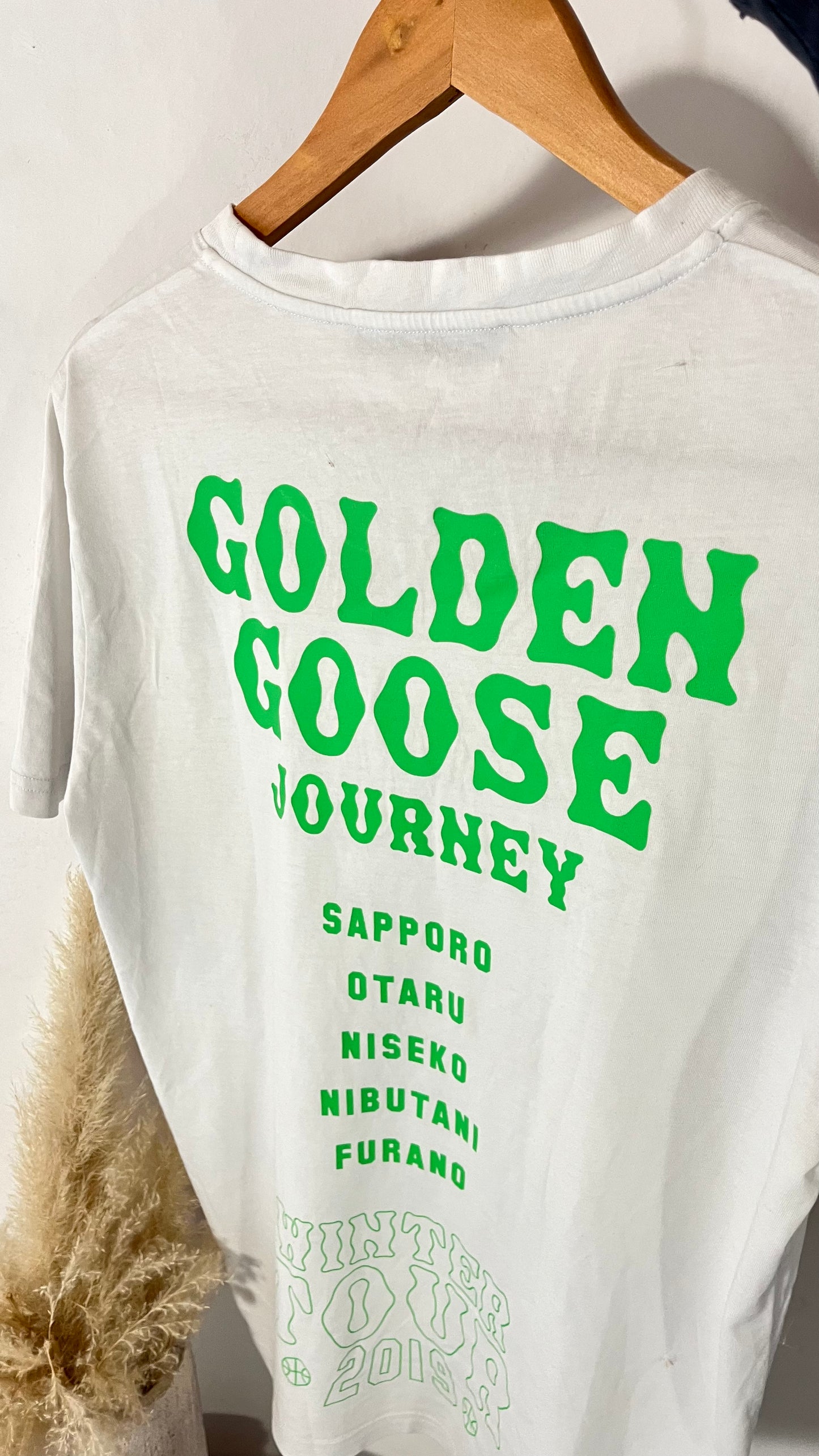 T-shirt blanc Golden Goose - M