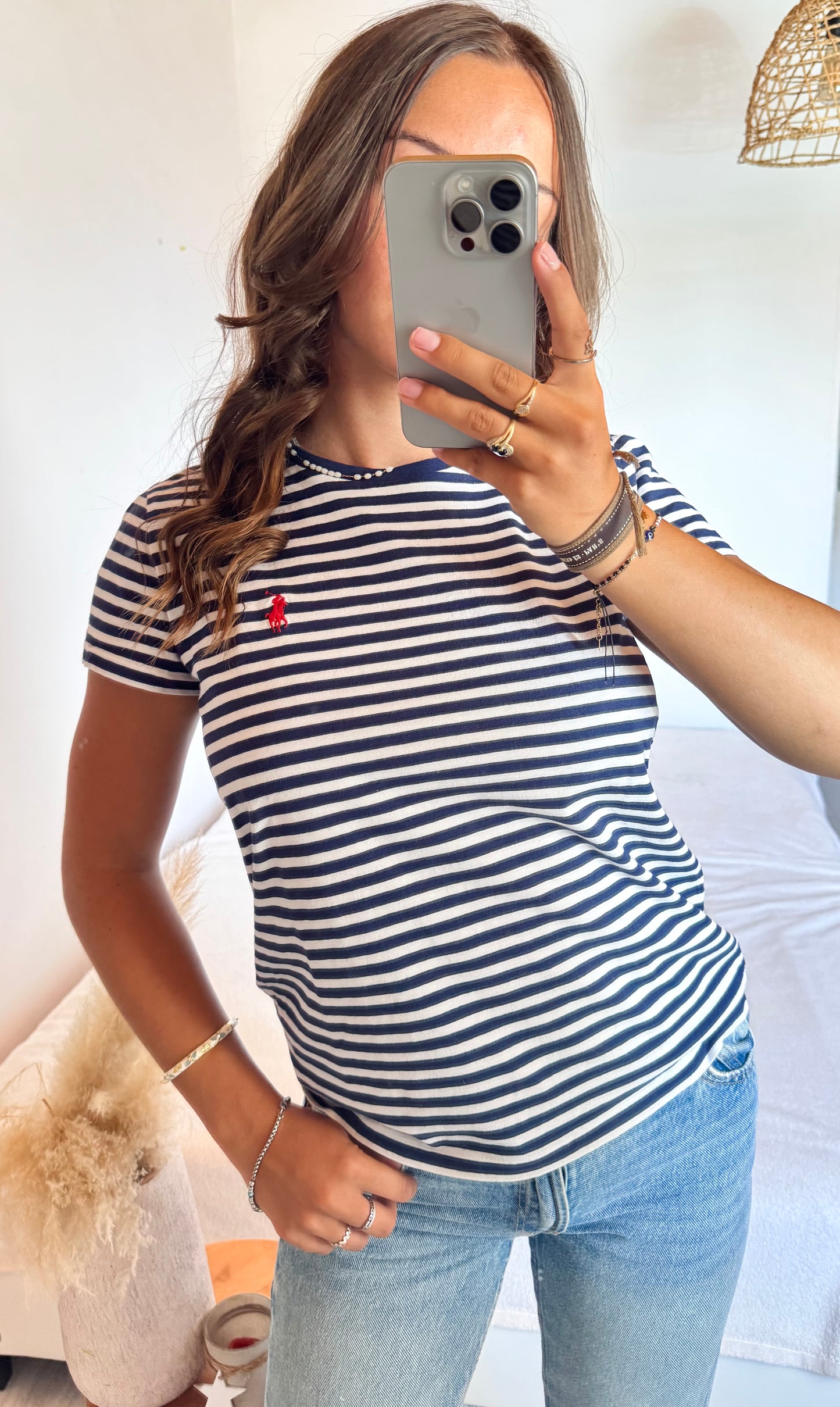 T-shirt marinière Ralph Lauren - S