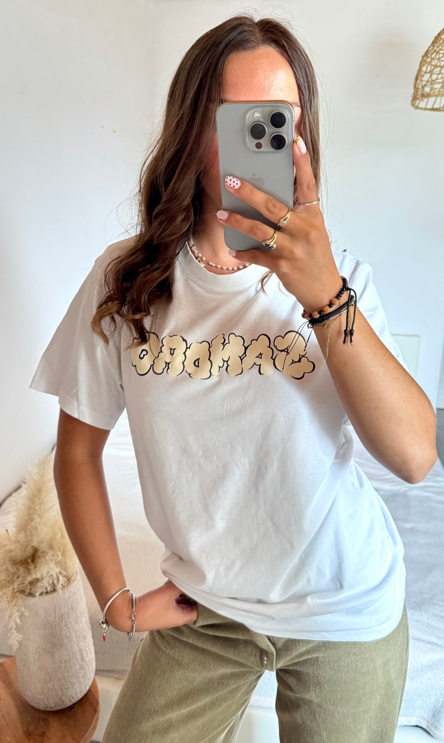 T-shirt blanc Sandro - M