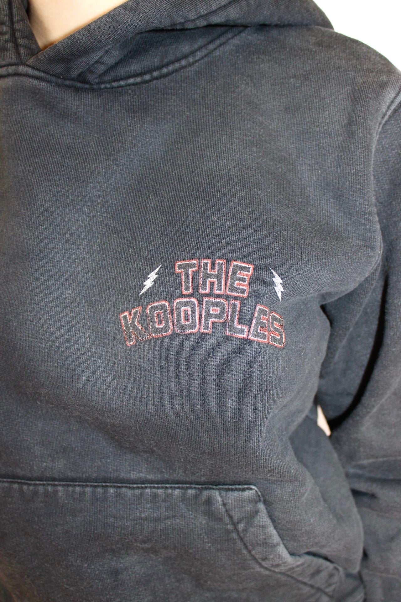 Sweat à capuche noir The Kooples - S et M