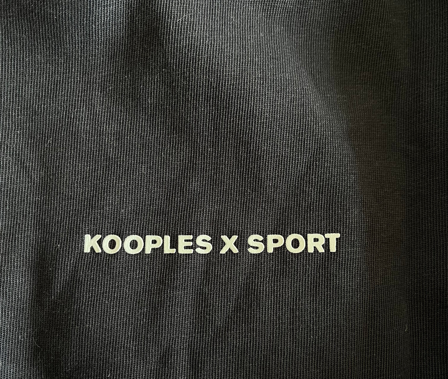 T-shirt noir The Kooples - L