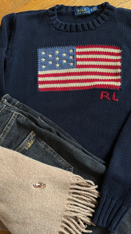 Pull Ralph Lauren American Flag - XS