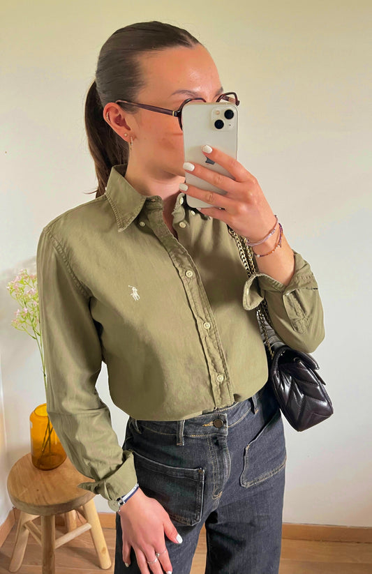 Chemise kaki Ralph Lauren - S