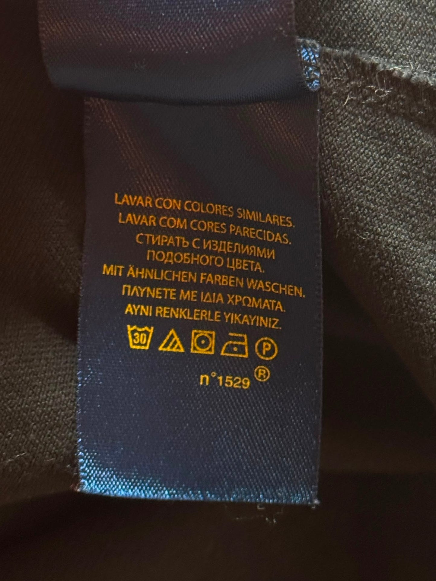 Polo noir Ralph Lauren - M