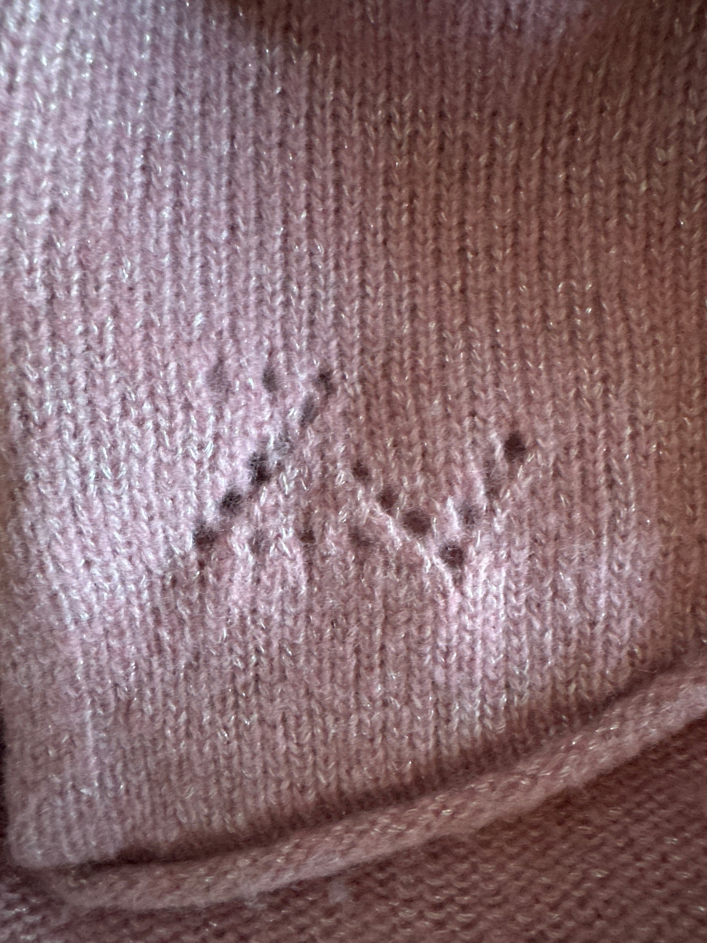 Pull en laine pailleté rose Zadig & Voltaire - S
