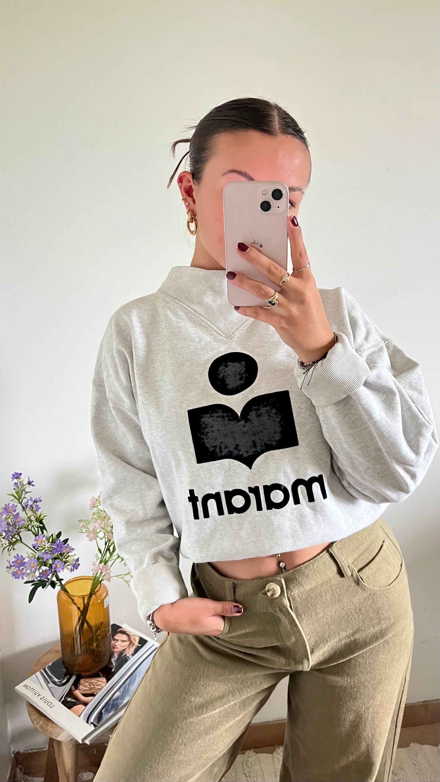 Pull gris Isabel Marant - M