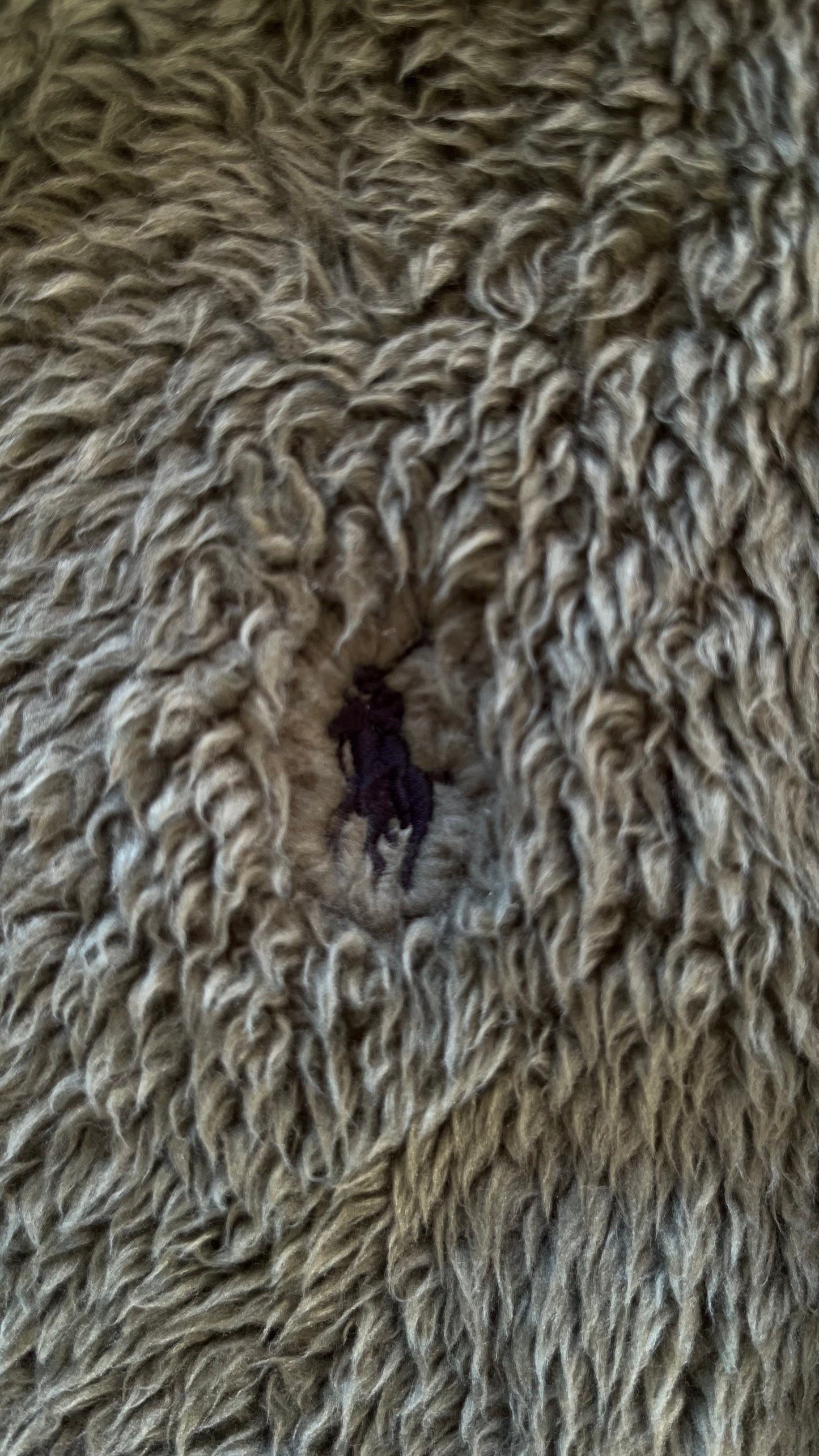 Veste à capuche moumoute Ralph Lauren - S