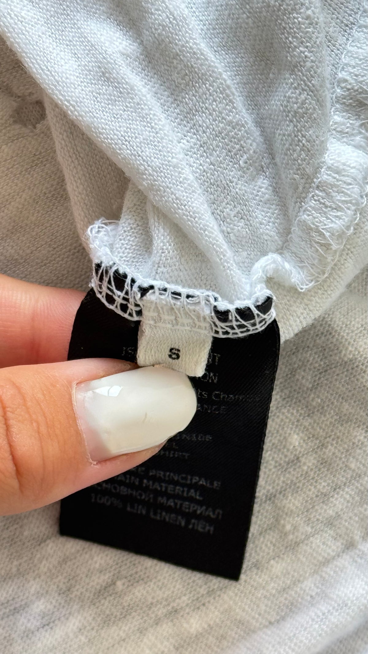 T-shirt en lin rose irisé Isabel Marant - S