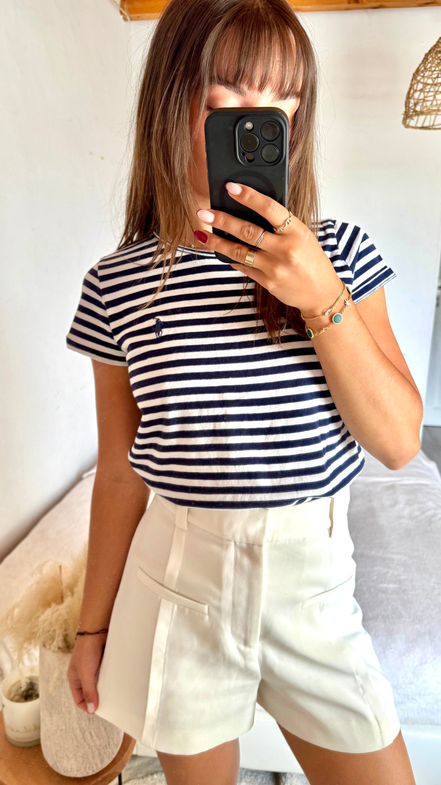 T-shirt marinière Ralph Lauren - S