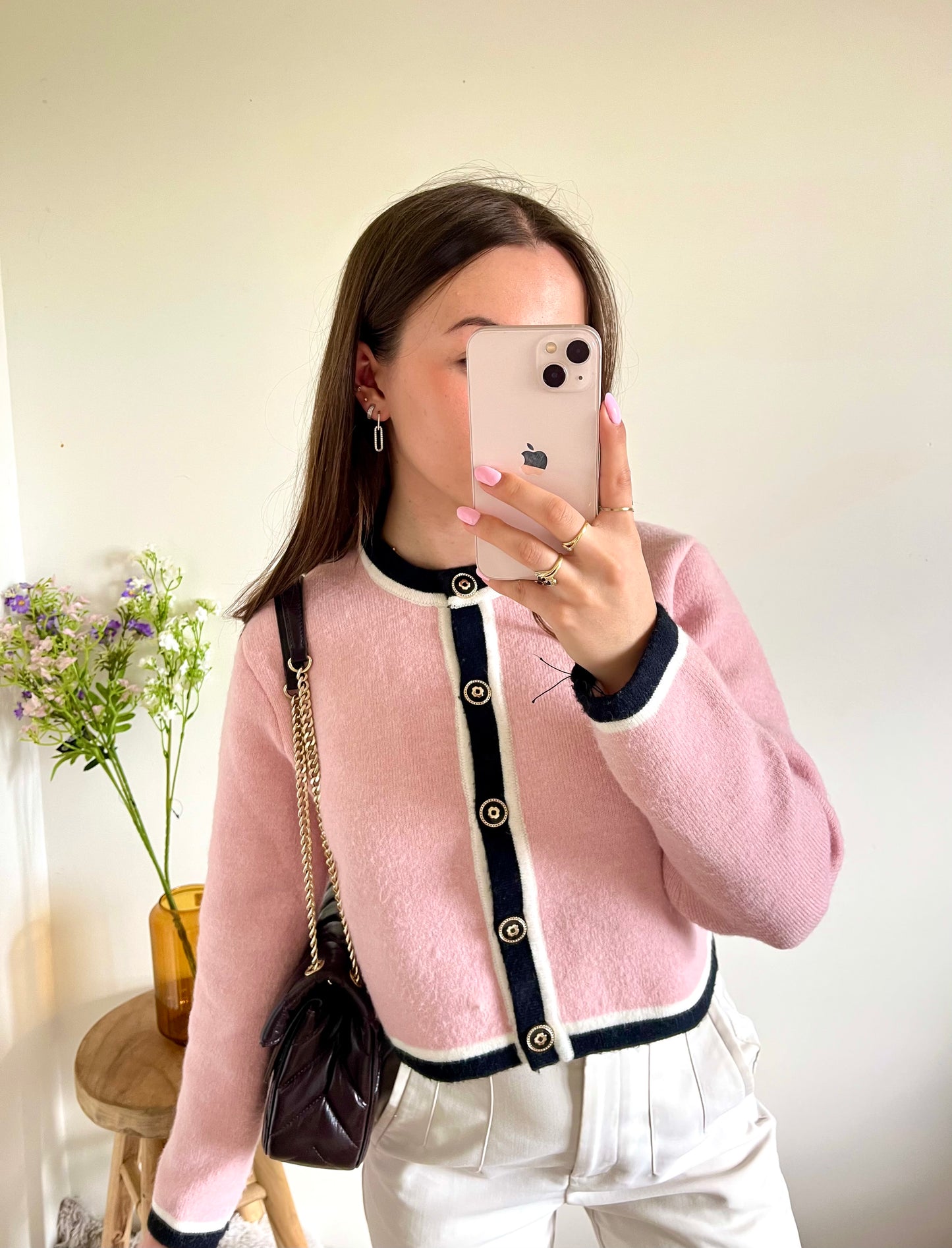 Gilet rose Maje - S
