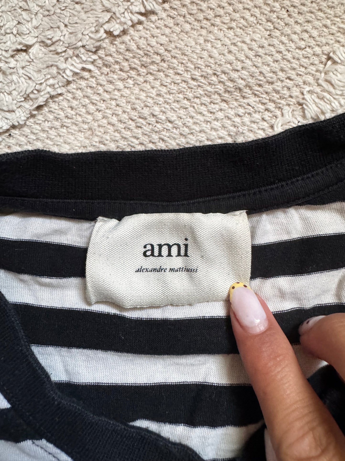 T-shirt marinière Ami Paris - M