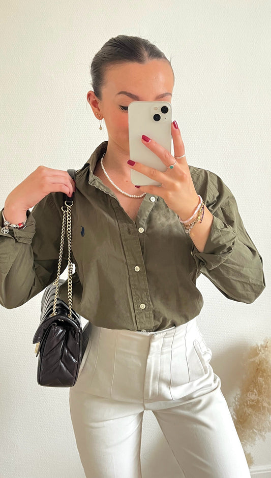 Chemise kaki Ralph Lauren - M