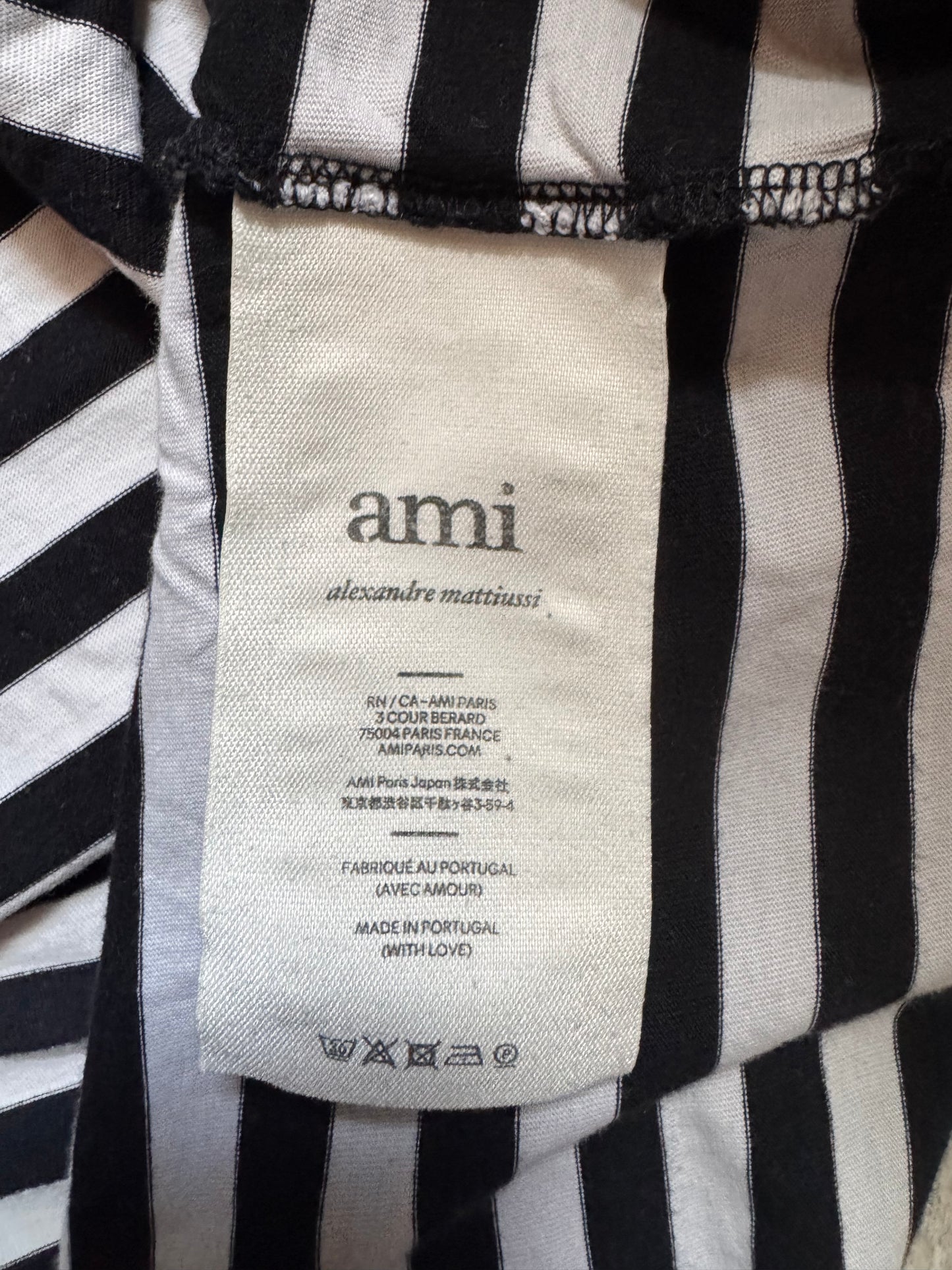 T-shirt marinière Ami Paris - M