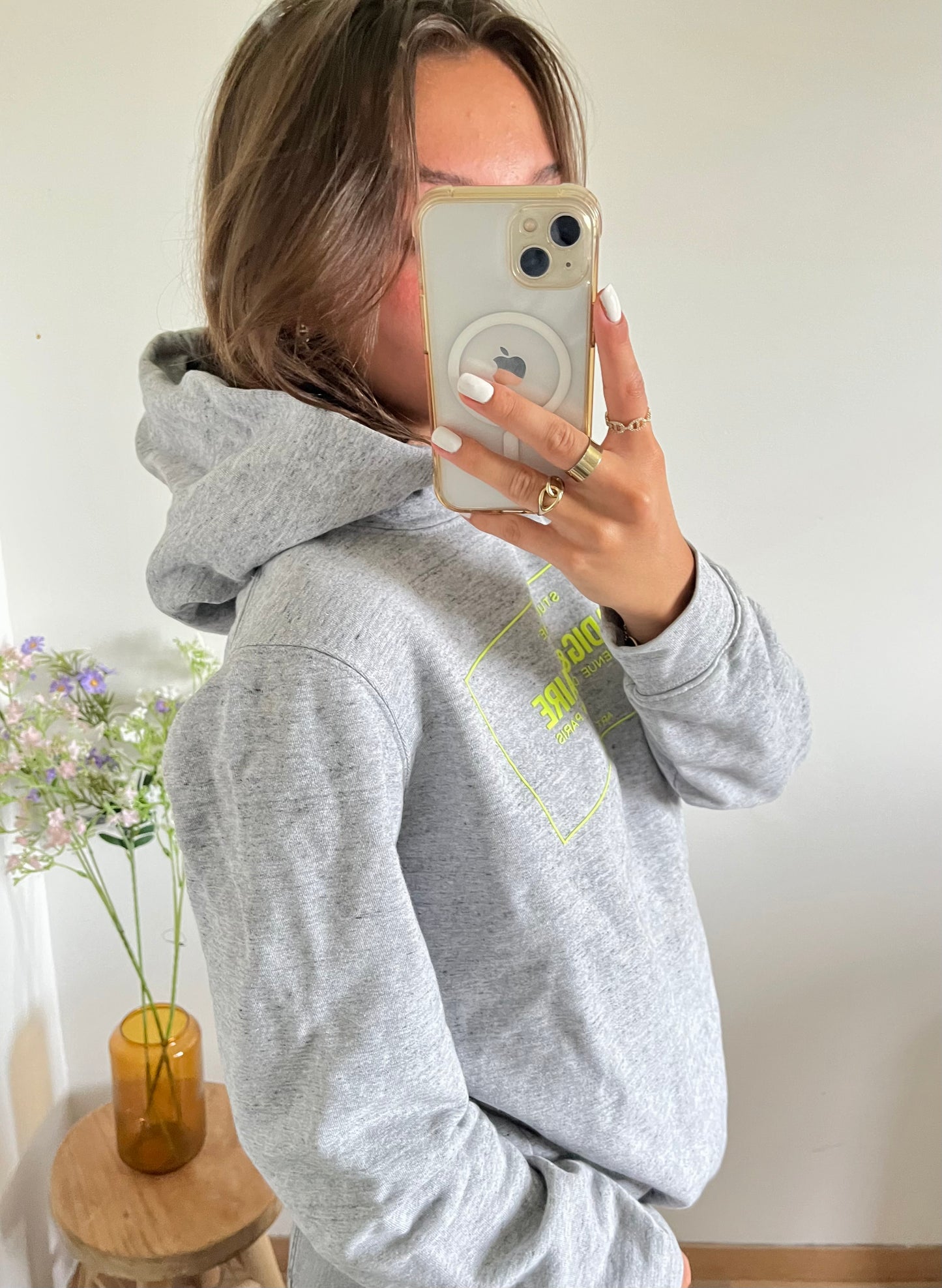 Sweat à capuche gris Zadig & Voltaire - S