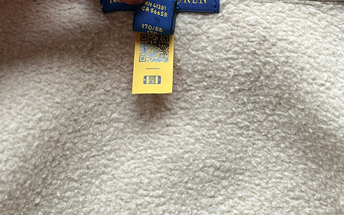 Veste à capuche kaki clair Ralph Lauren - M