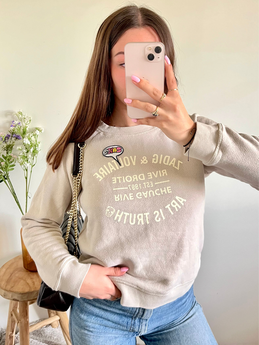Pull beige Zadig & Voltaire - S