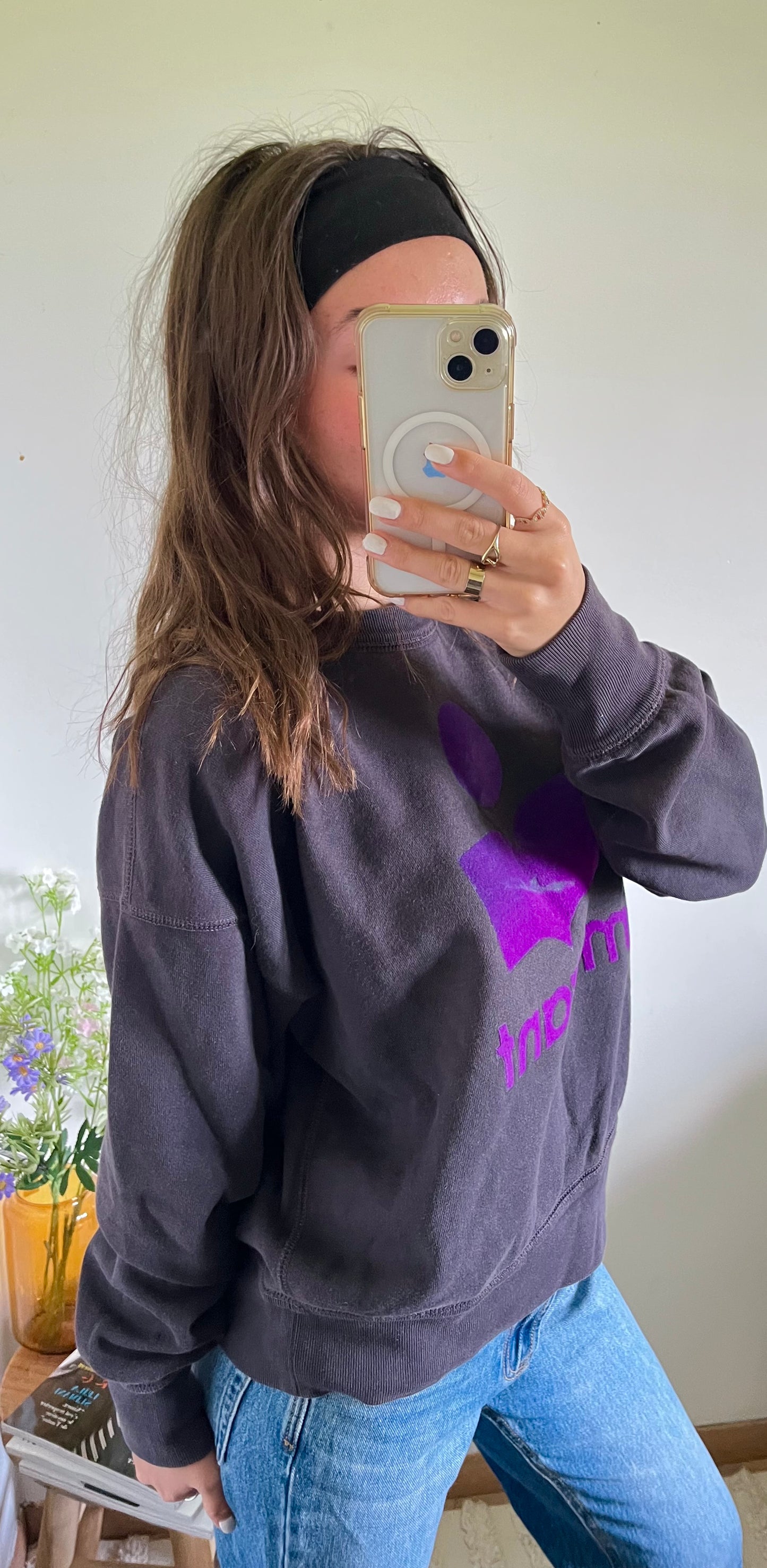 Sweat gris Isabel Marant - S