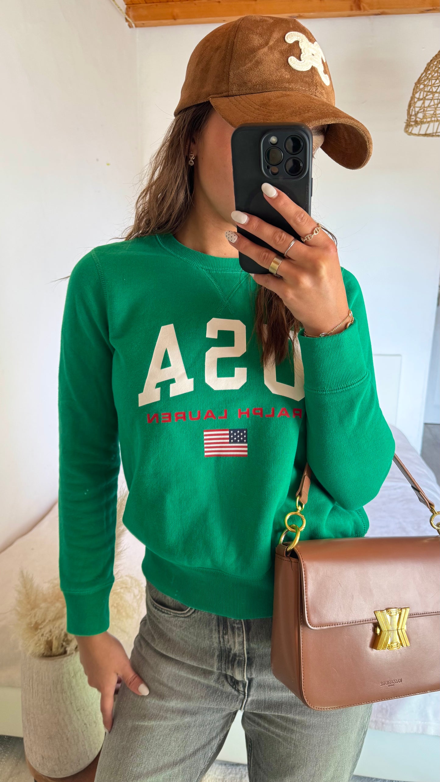 Sweat USA American Flag Ralph Lauren - XS