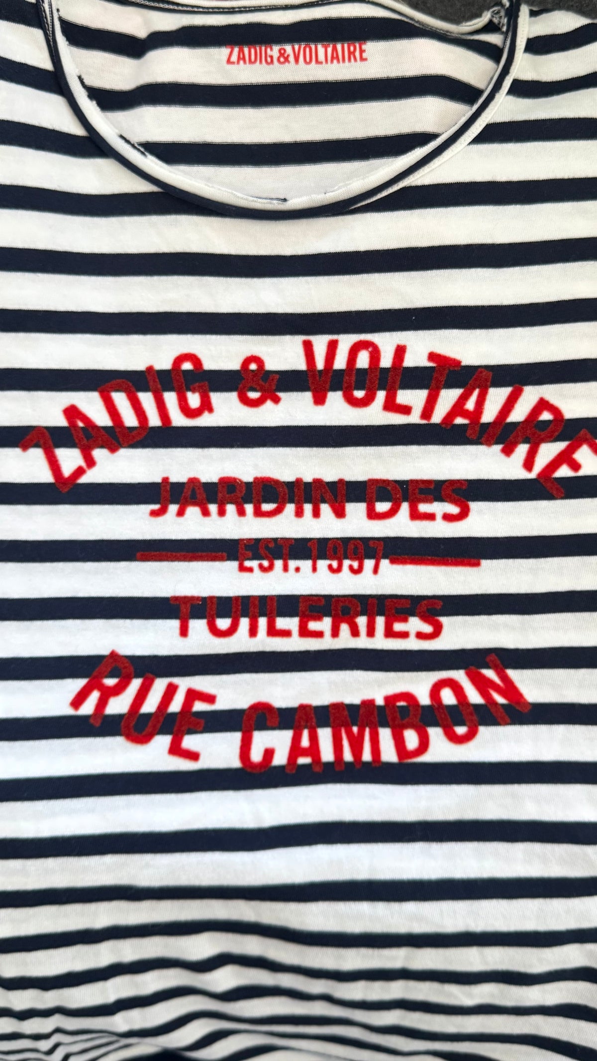 T-shirt marinière Zadig & Voltaire - XS