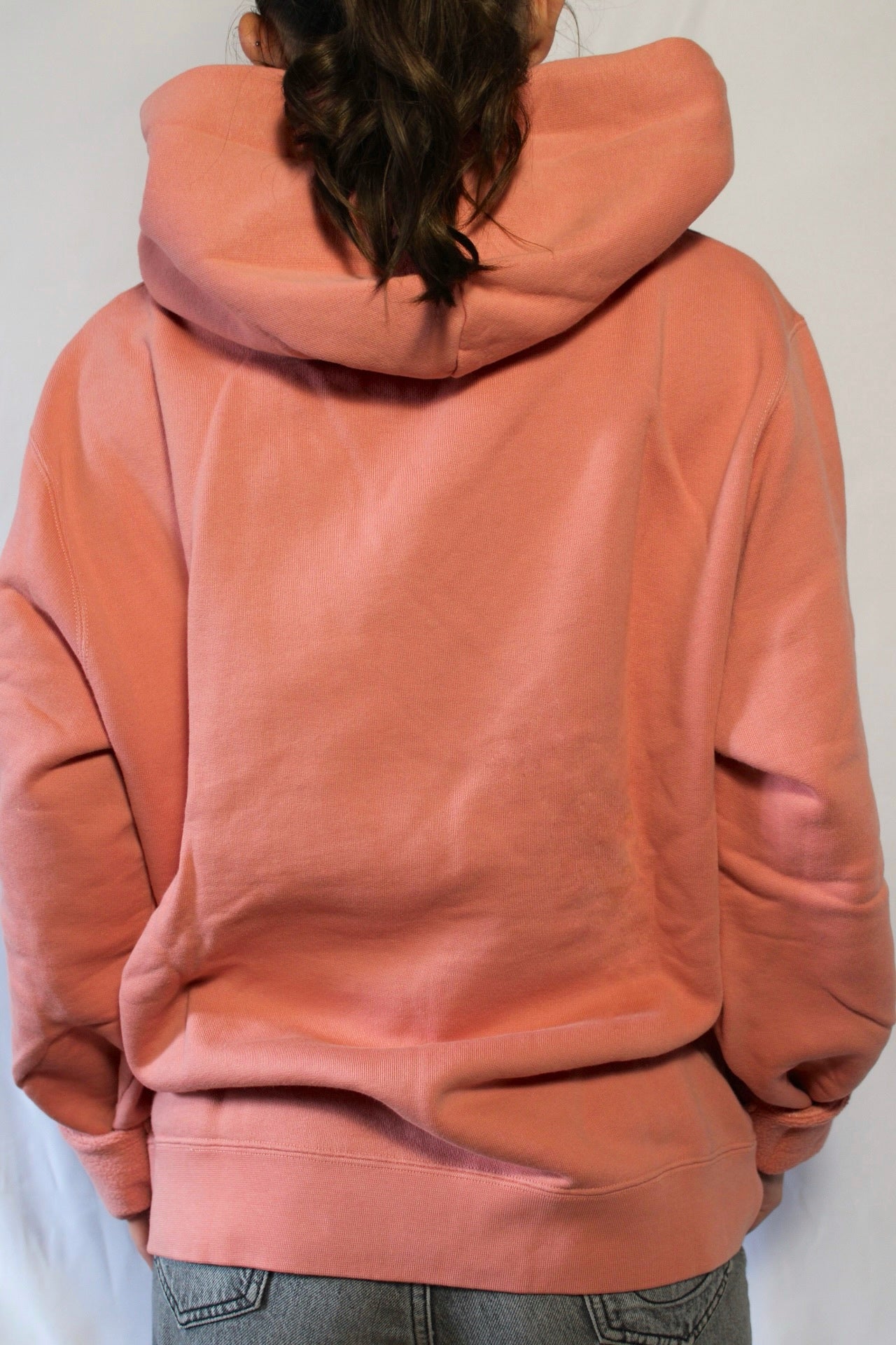 Sweat à capuche Sandro saumon - M homme - XL femme