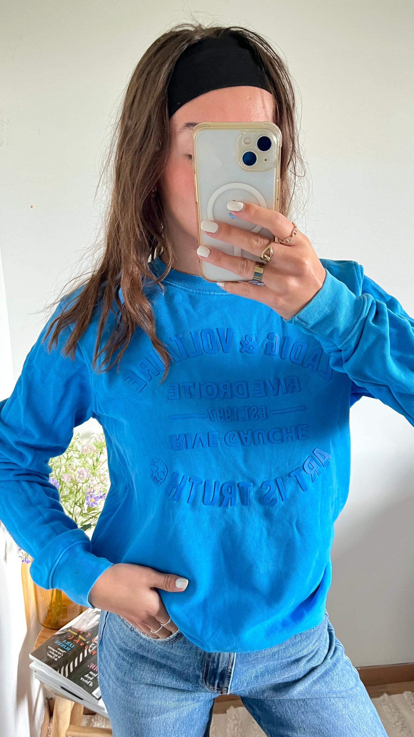 Sweat bleu Zadig & Voltaire - S