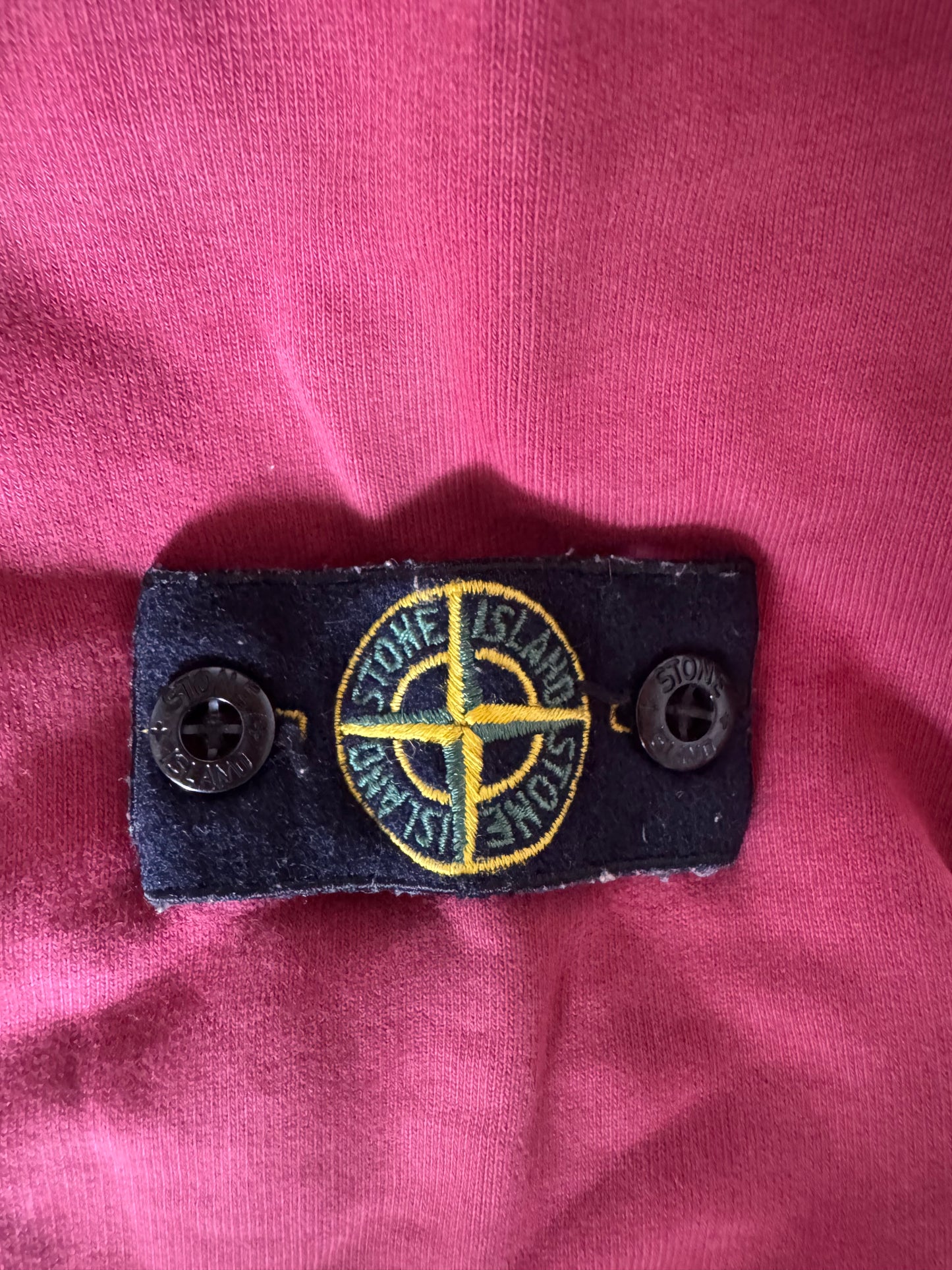 Pull bordeaux Stone Island - S