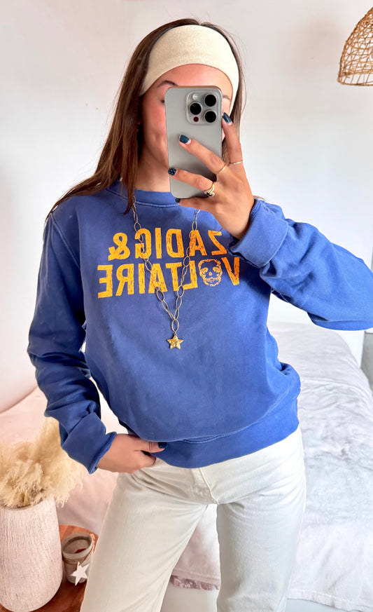 Sweat bleu Zadig & Voltaire - S