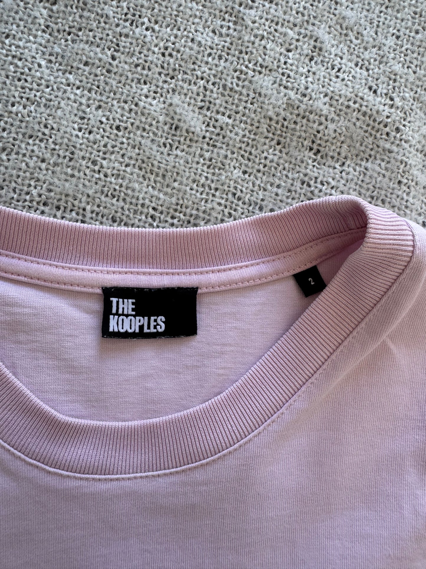 T-shirt rose pastel The Kooples - M