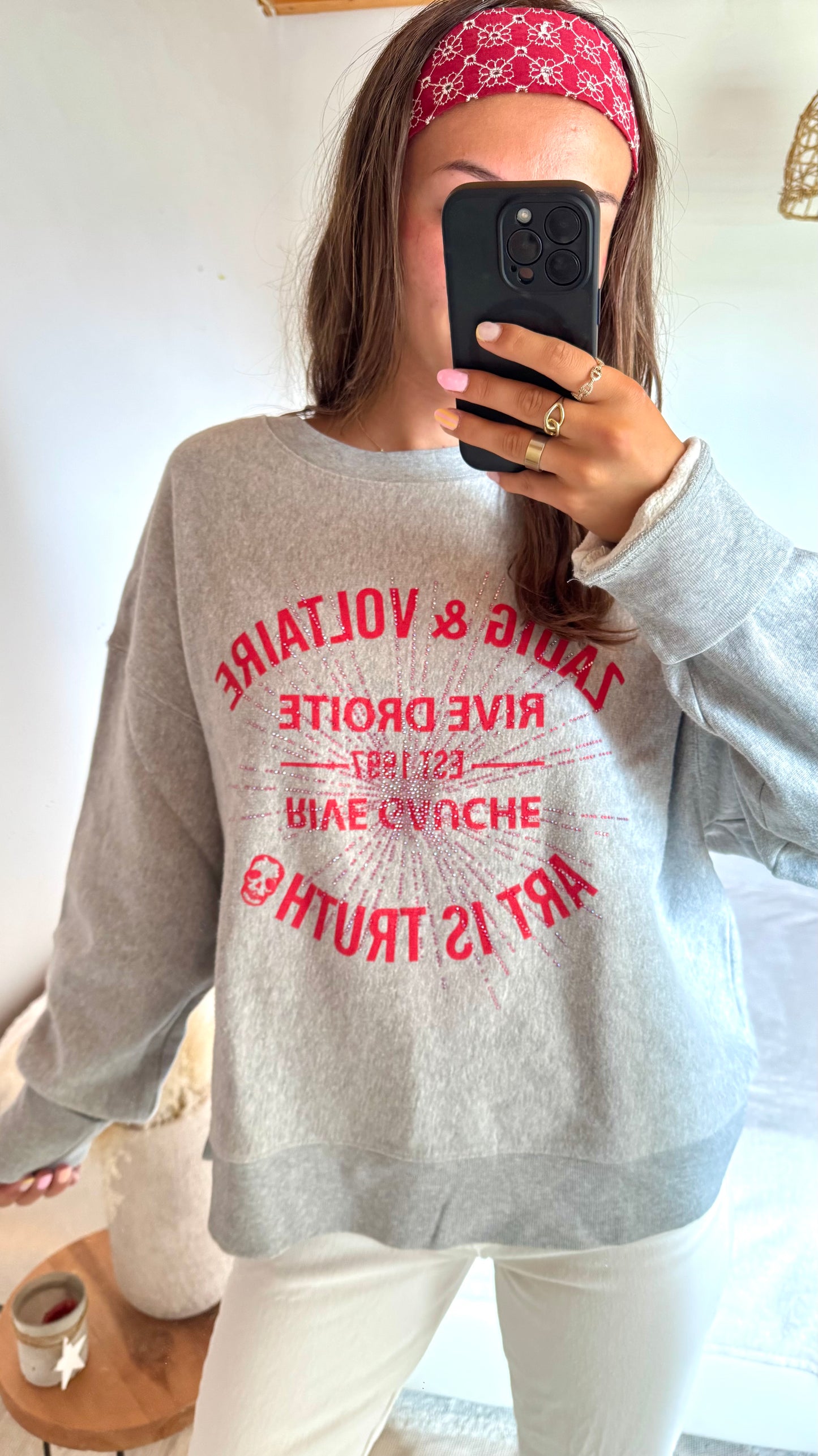 Sweat a strass Zadig & Voltaire - L