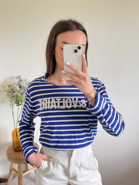 Pull marinière col rond Zadig & Voltaire - XS