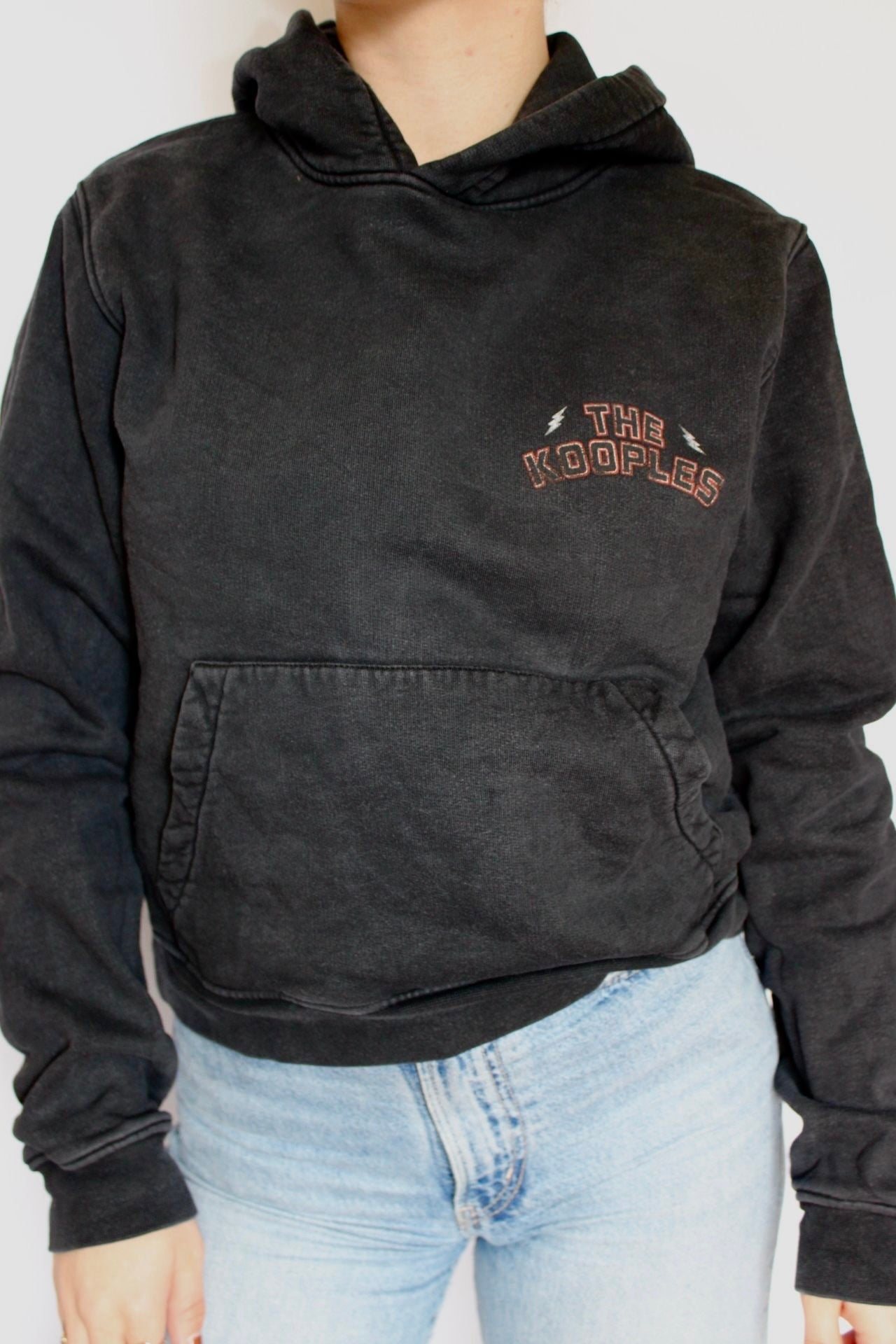 Sweat à capuche noir The Kooples - S et M