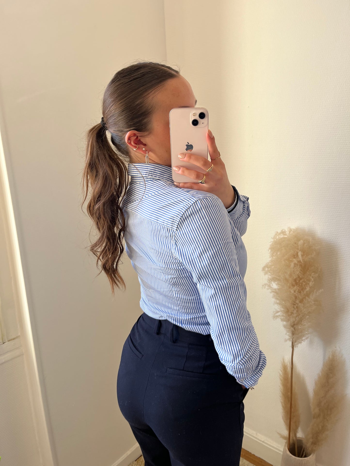 Chemise rayée cintrée Ralph Lauren - S