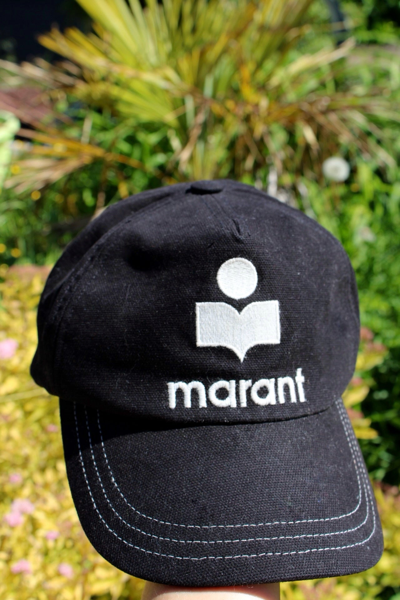 Casquette Tyron noire Isabel Marant - Taille Unique
