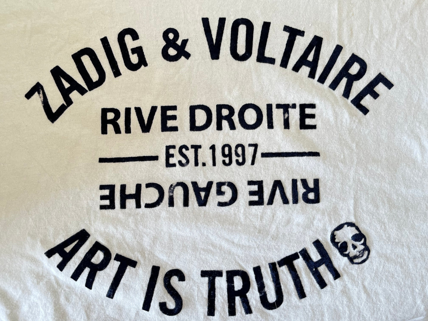 T-shirt bleu ciel Zadig & Voltaire - S