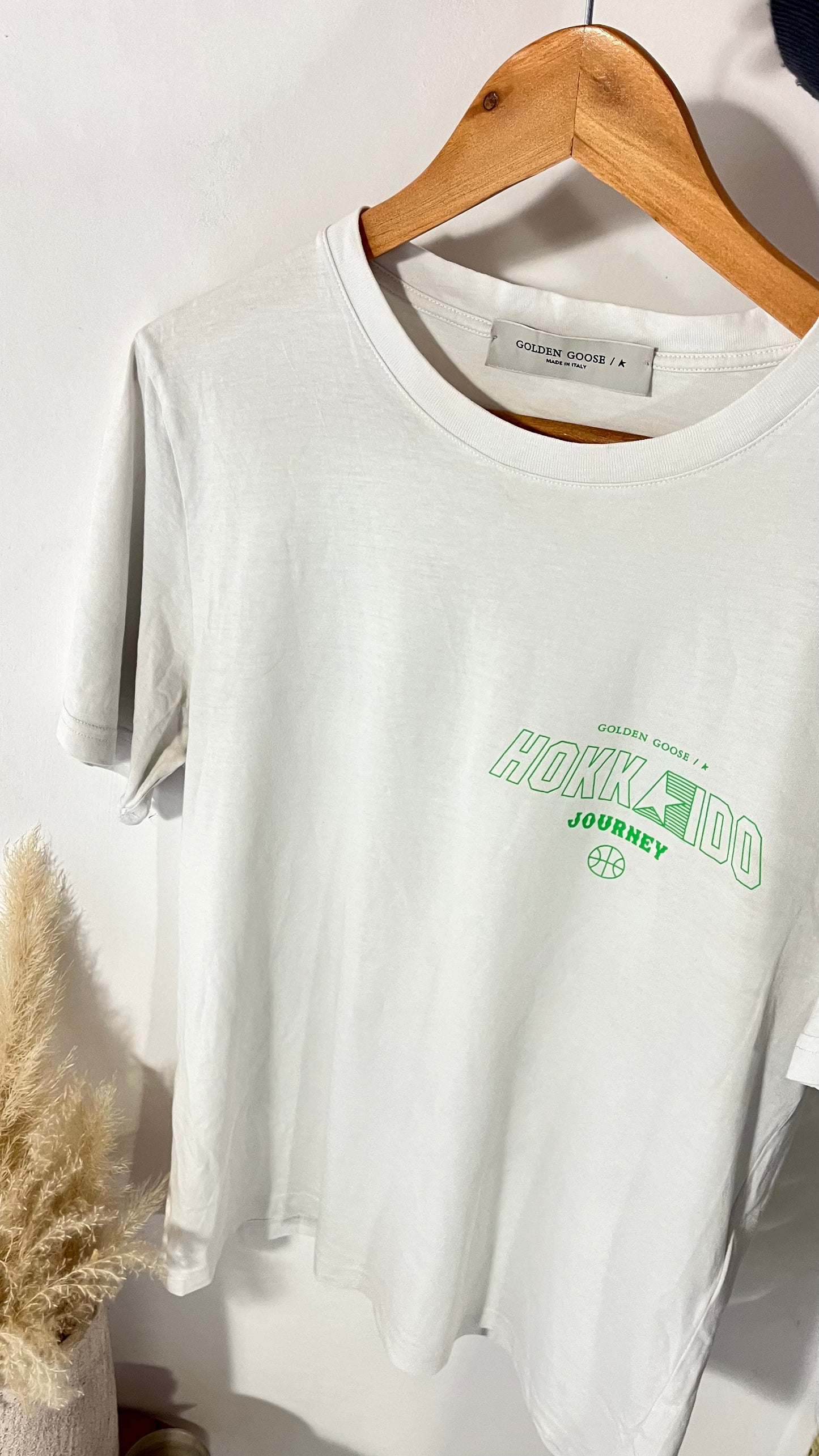 T-shirt blanc Golden Goose - M