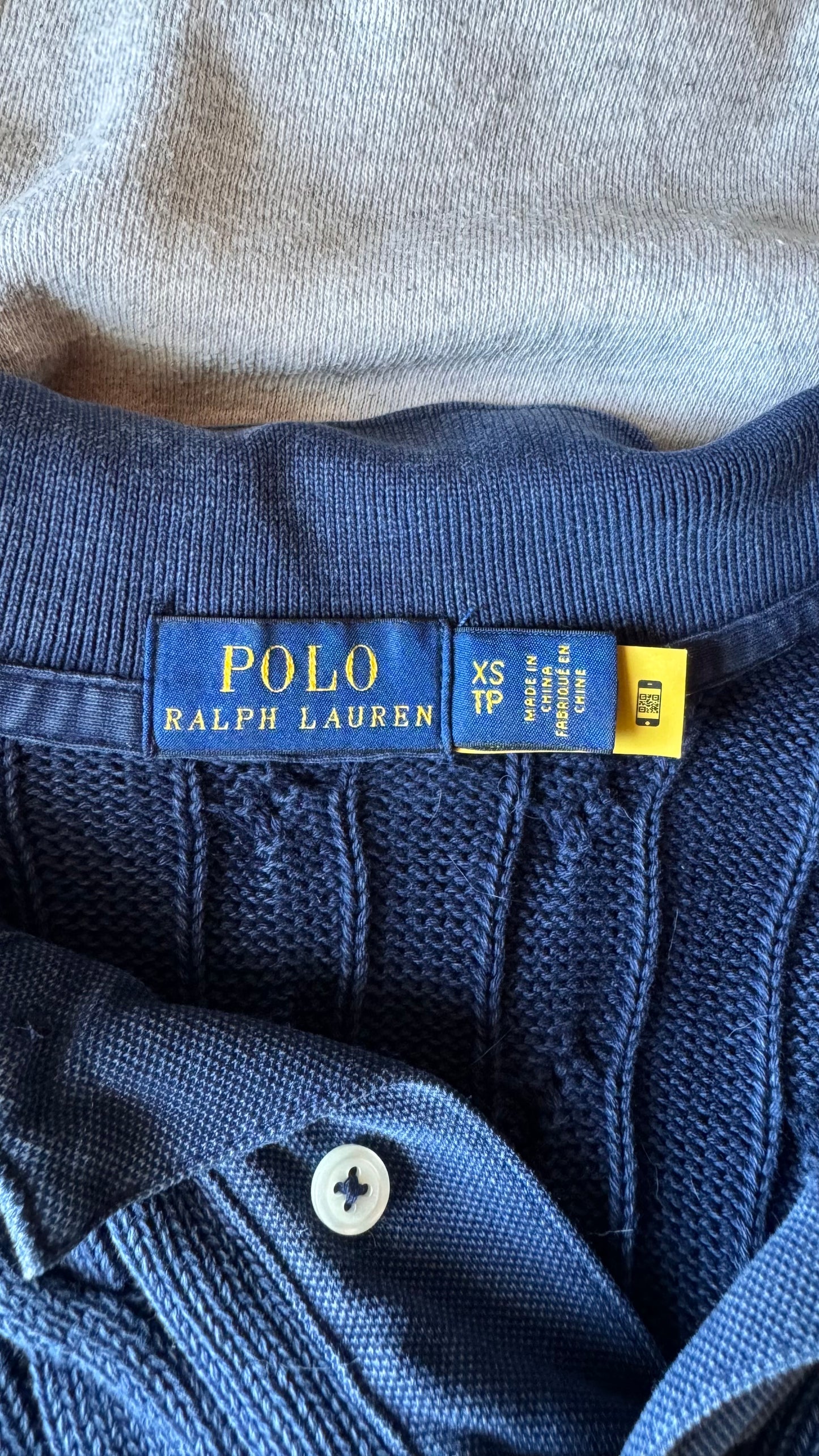 Polo torsadé manches courtes Ralph Lauren - XS