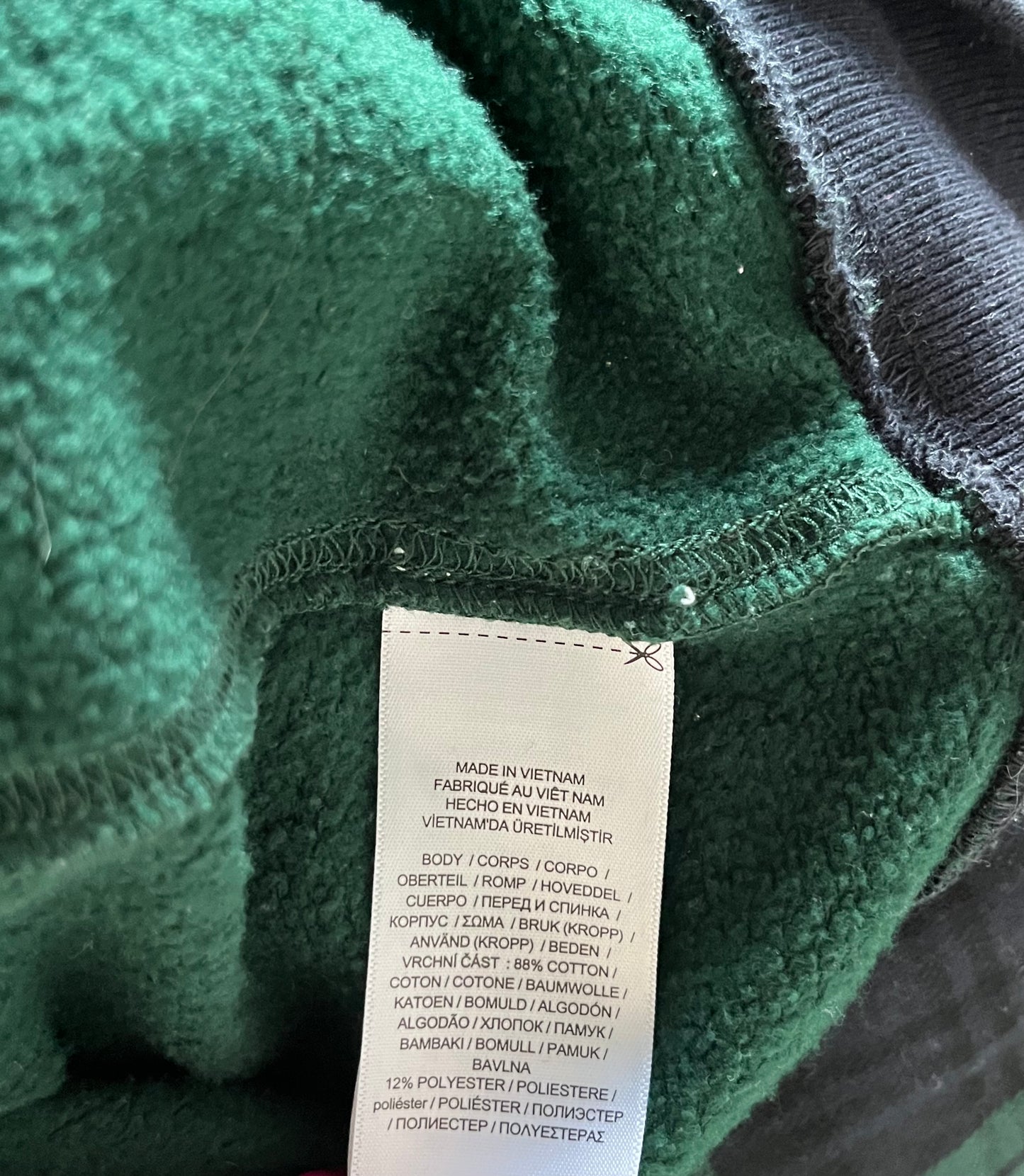 Sweat à carreaux Teddy Bear - 12-14 ans / XXS