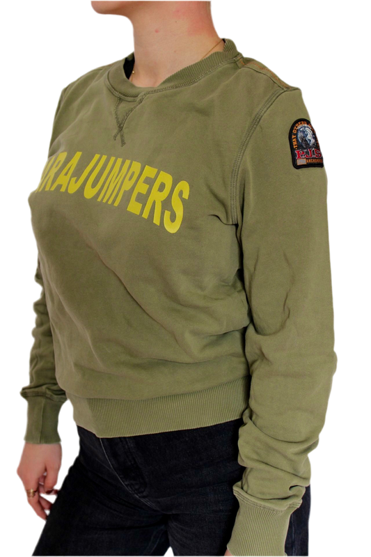 Pull kaki et patch Parajumpers - S