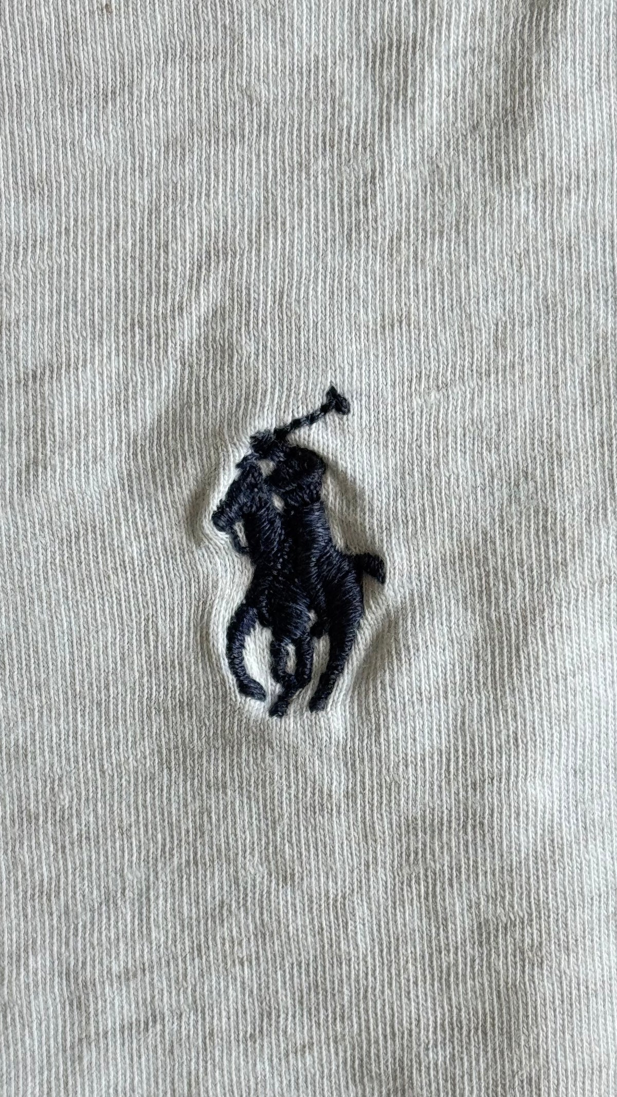 T-shirt col rond gris clair Ralph Lauren - S